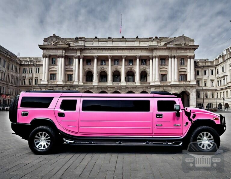 Pink Hummer Limousine3
